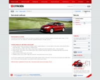 Citroen website service contract
