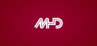 MHD logotype negative